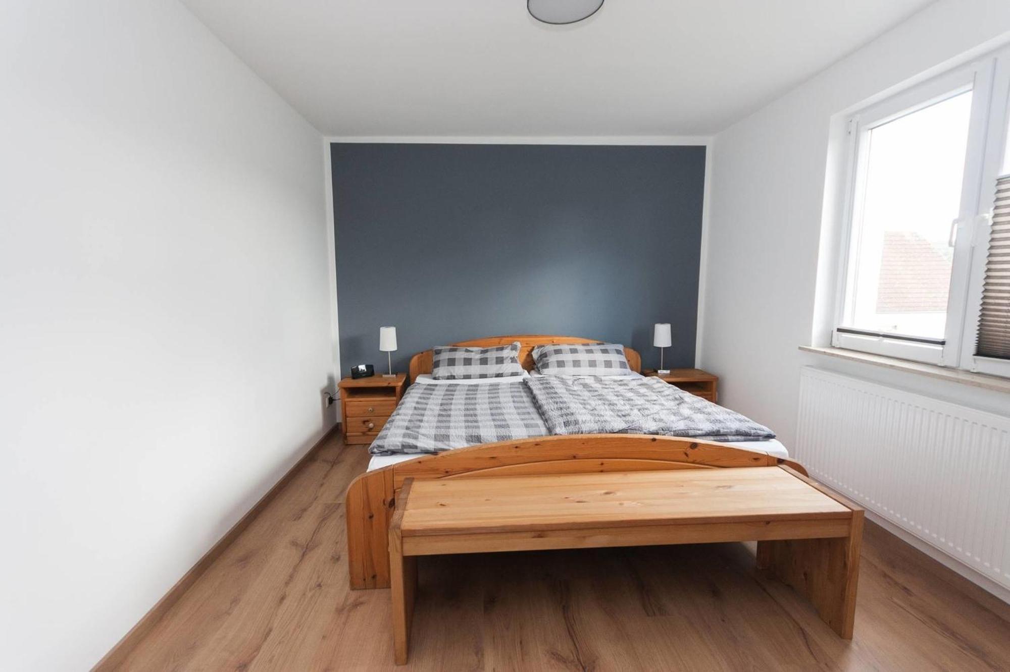 Ferienwohnung Naumann Schotten Bagian luar foto